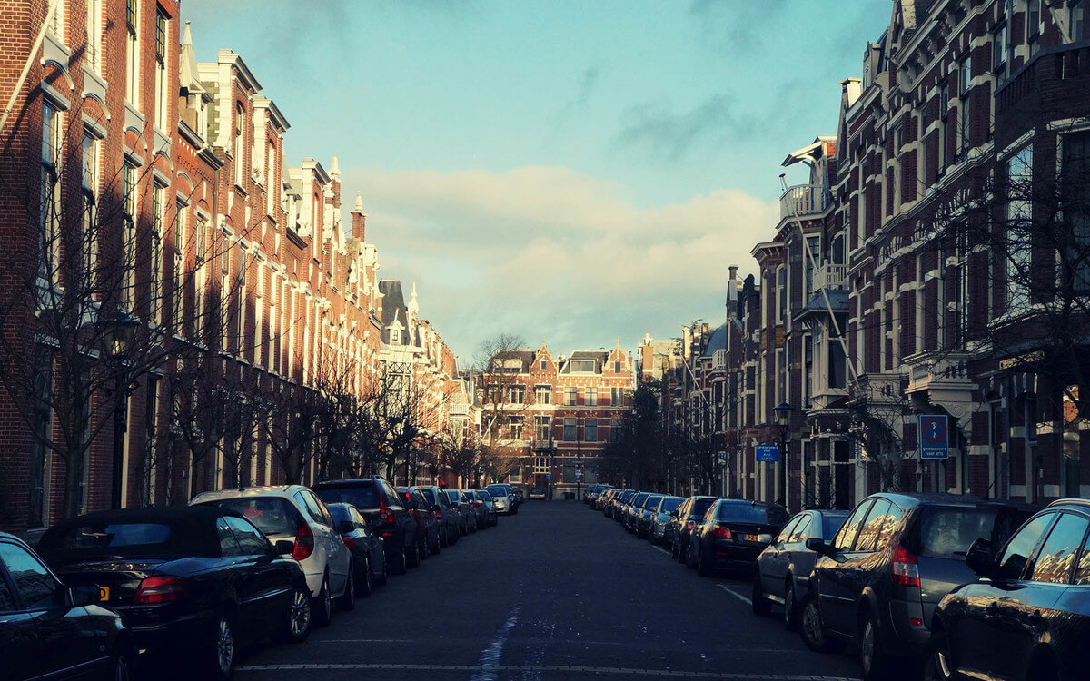 Štúdium v Holandsku, ulica v Haagu