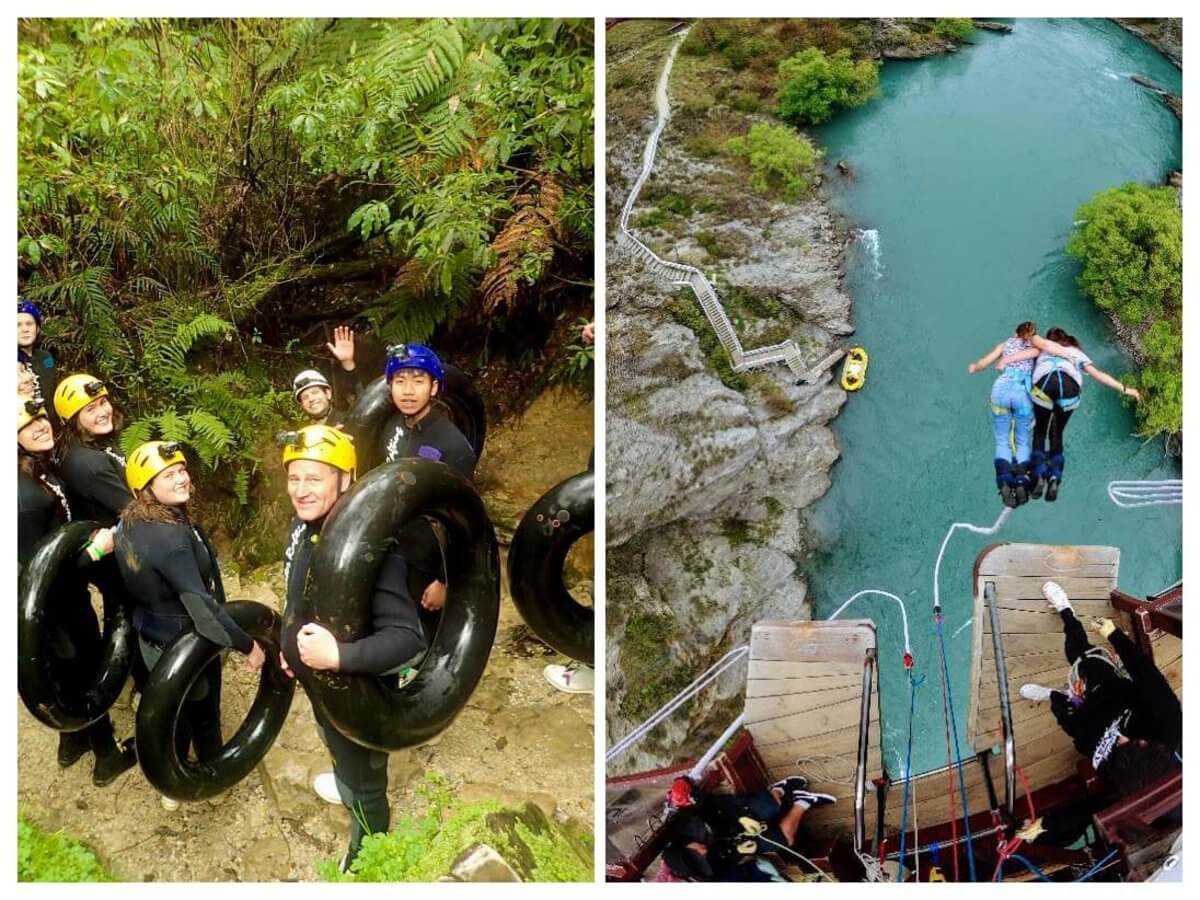 Nový Zéland, bungee jumping